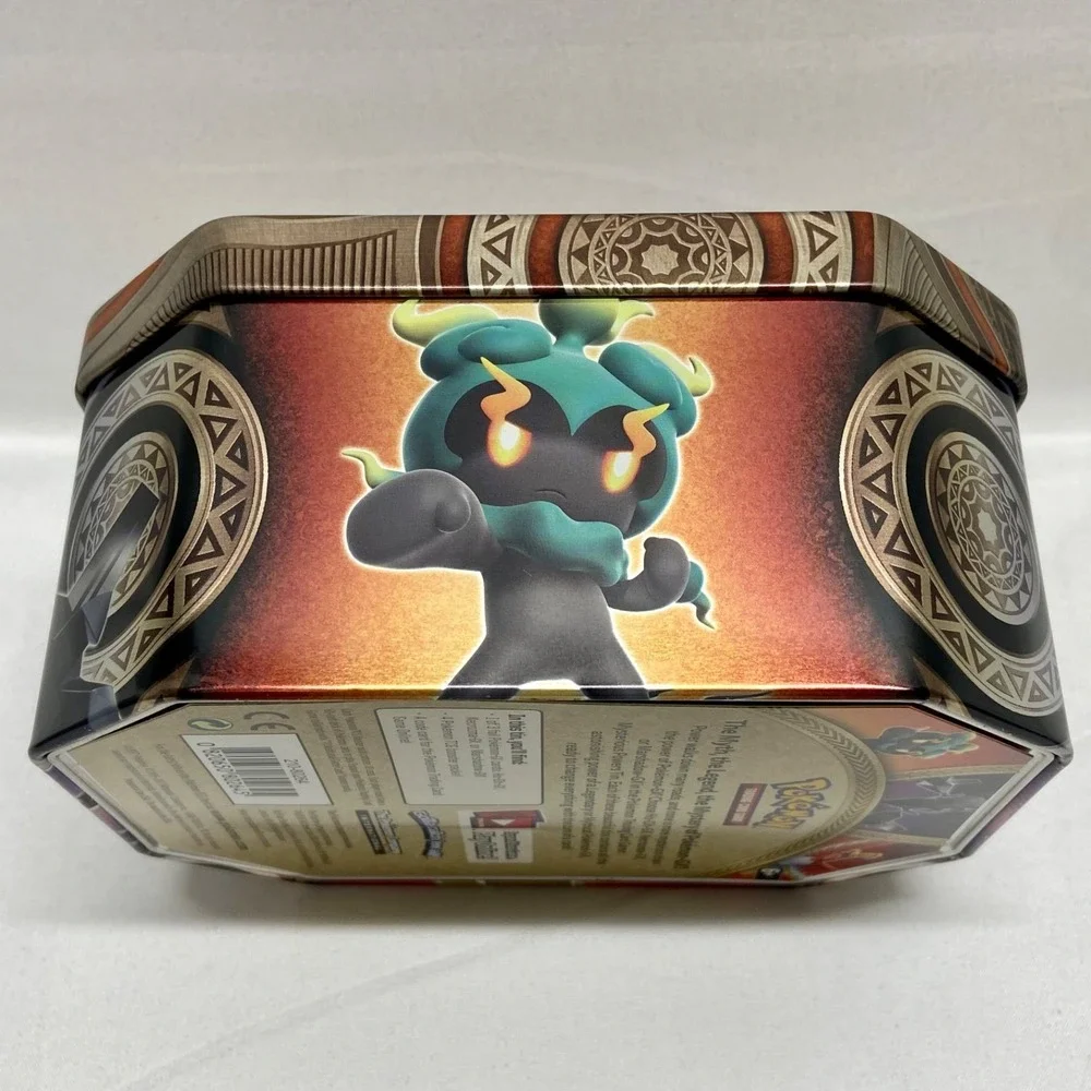 Pokemon Tin 2017 Mysterious Powers Marshadow Empty TCG Case Only No Cards EUC